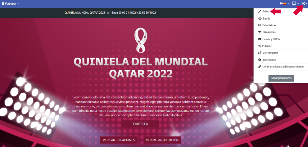 Cómo hacer una Quiniela del Mundial de Qatar 2022